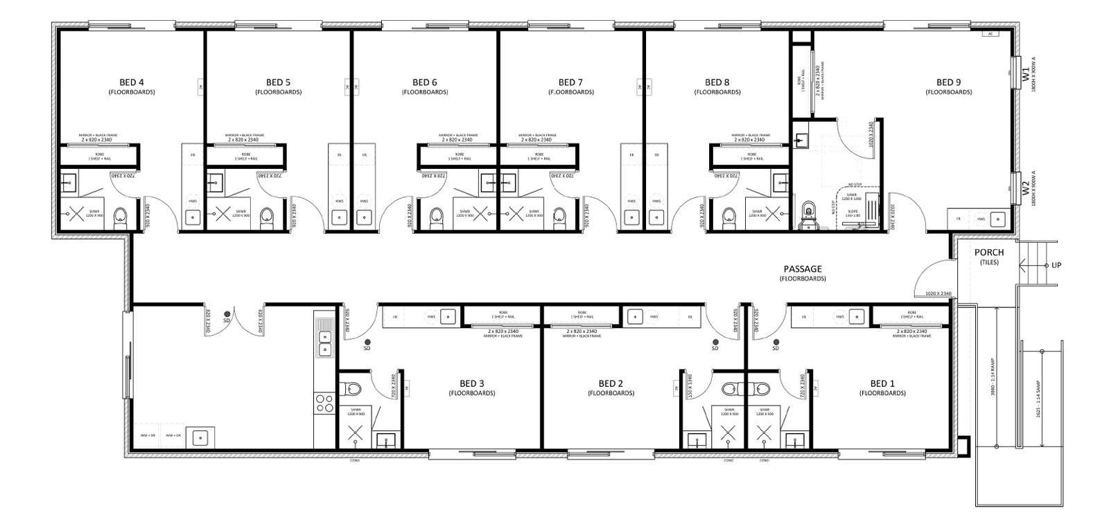 New Build Rooming House